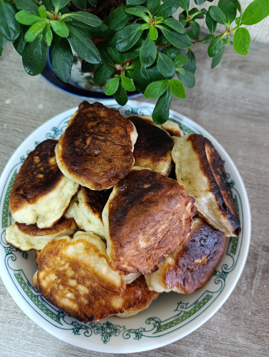 Готовим пышные оладушки!