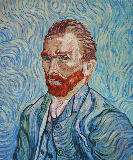 Портрет Винсент Ван Гог. Изображение взято из открытого источника сети Интернет