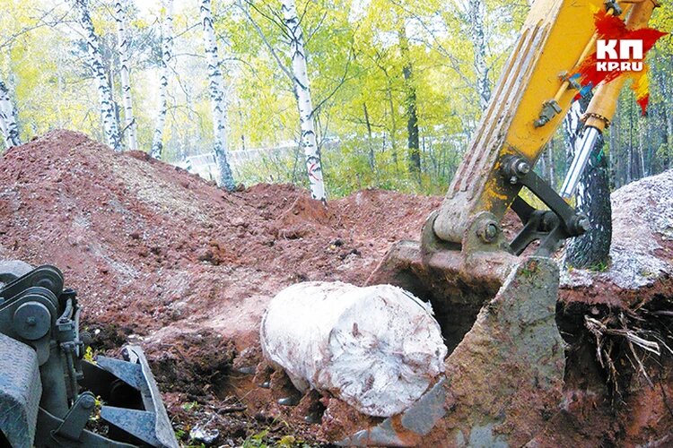 Экспертиза показала, что тело лежало в бочке около года. Фото: СК по Красноярскому краю