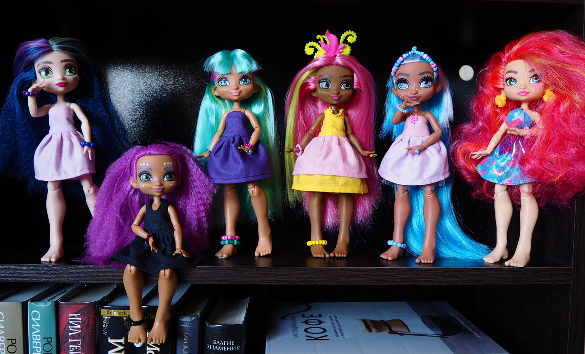 Лумина, Роралай, Рокель, Фернесса, Телла и Эмберли.