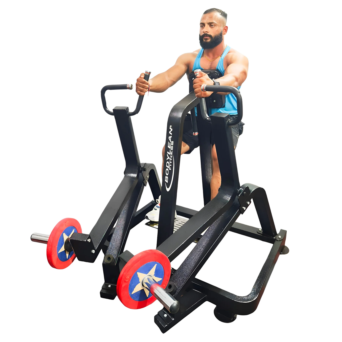  Тяга в тренажере