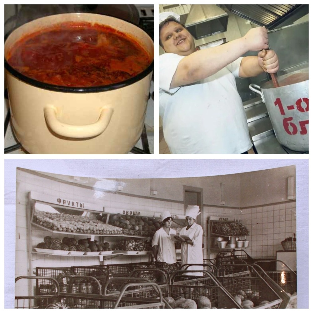 Овощной магазин в СССР.