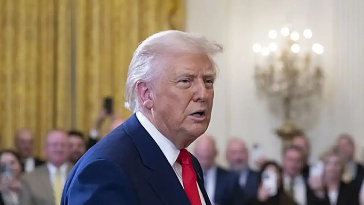    Президент США Дональд Трамп.