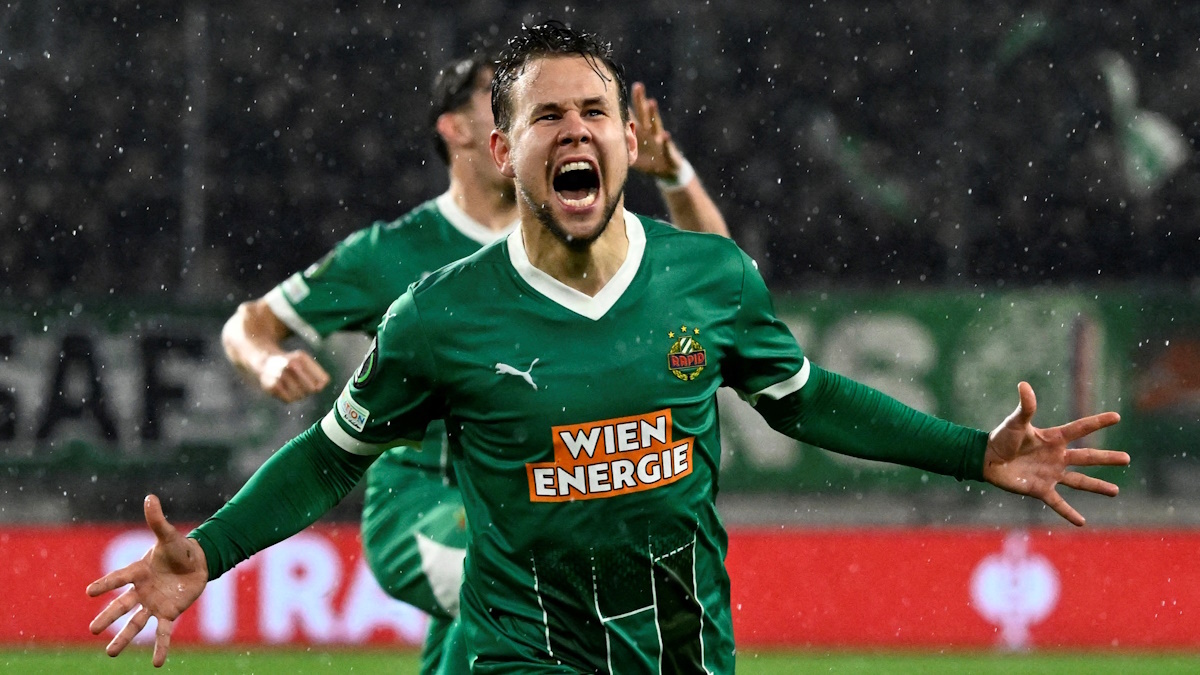    Венский "Рапид" сыграет против "Юргондена" 10 апреля. Фото: REUTERS