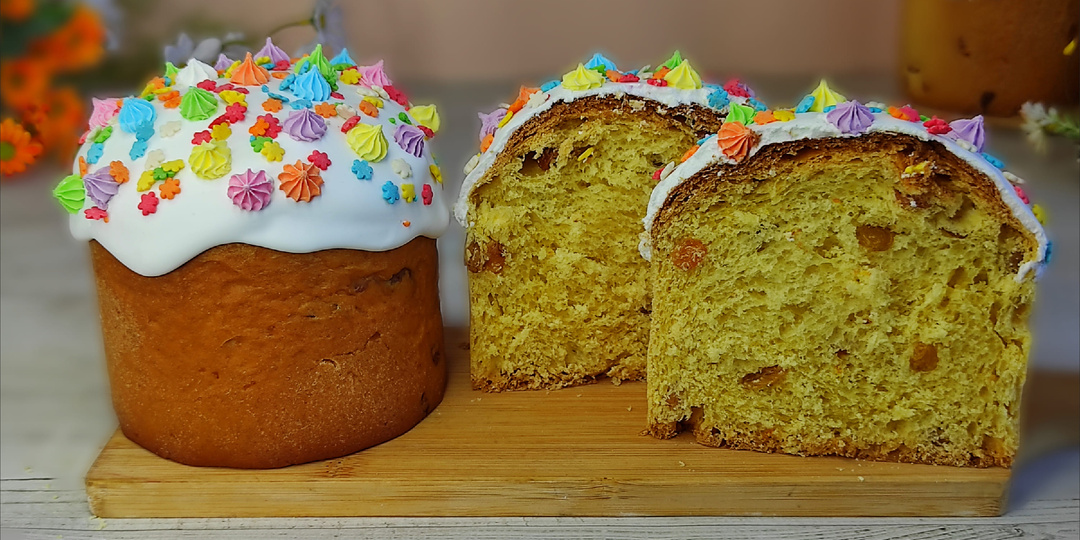 Пасхальный КУЛИЧ! Идеальное ТЕСТО как ПУХ! Простой РЕЦЕПТ!