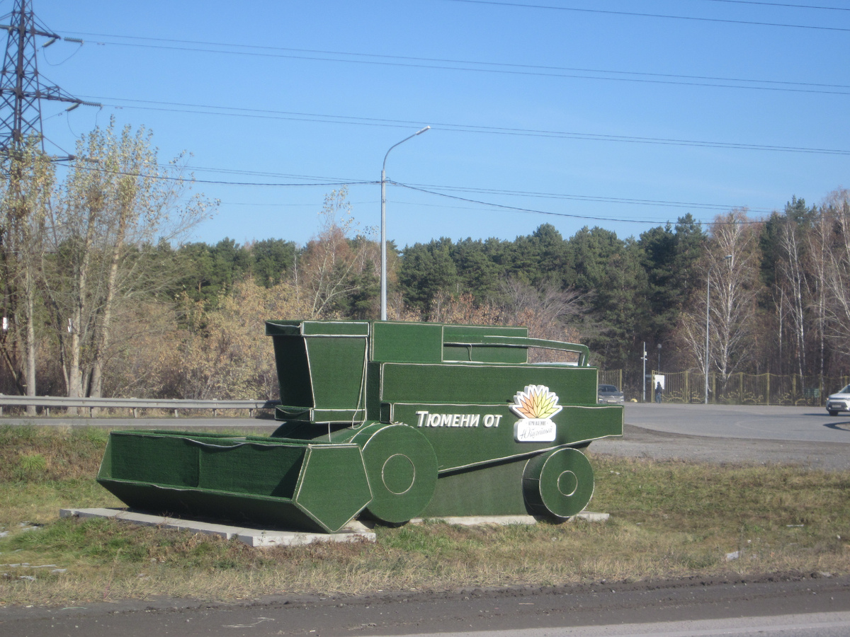 Инсталляция в Тюмени, мое фото