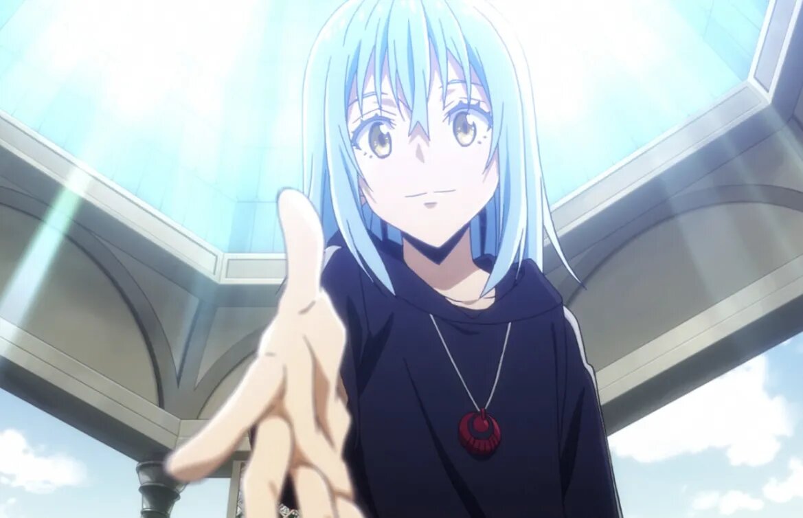 Кадр из аниме «О моём перерождении в слизь»   📷