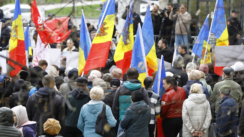     Митинг в Гагаузии РИА Новости Дмитрий Осматеско