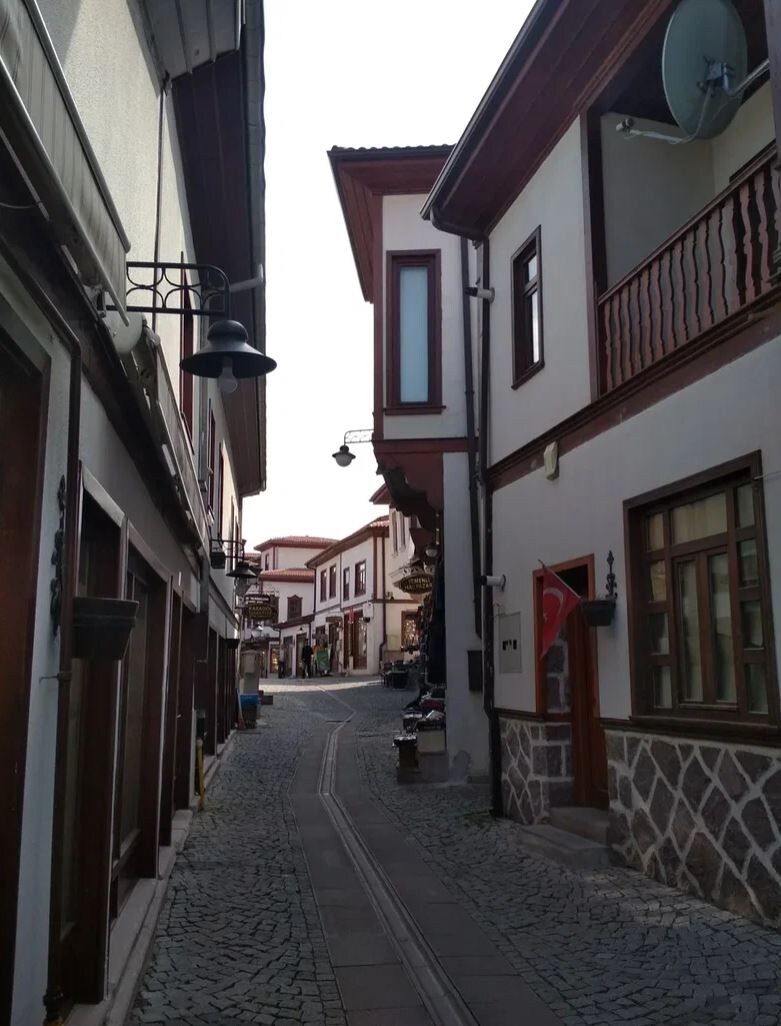 Улочки старой Анкары.