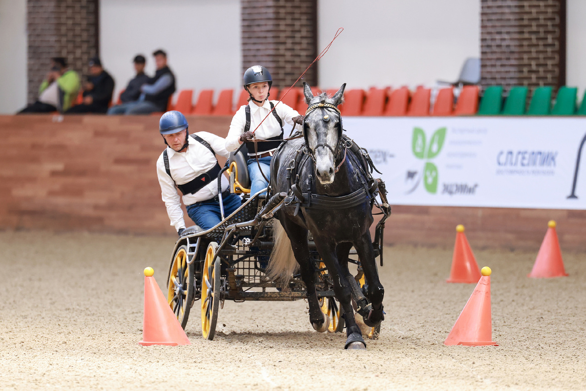 Анна Арсентьева и Лютый Мороз. Фото предоставлены Ассоциацией «Росплемконзавод».