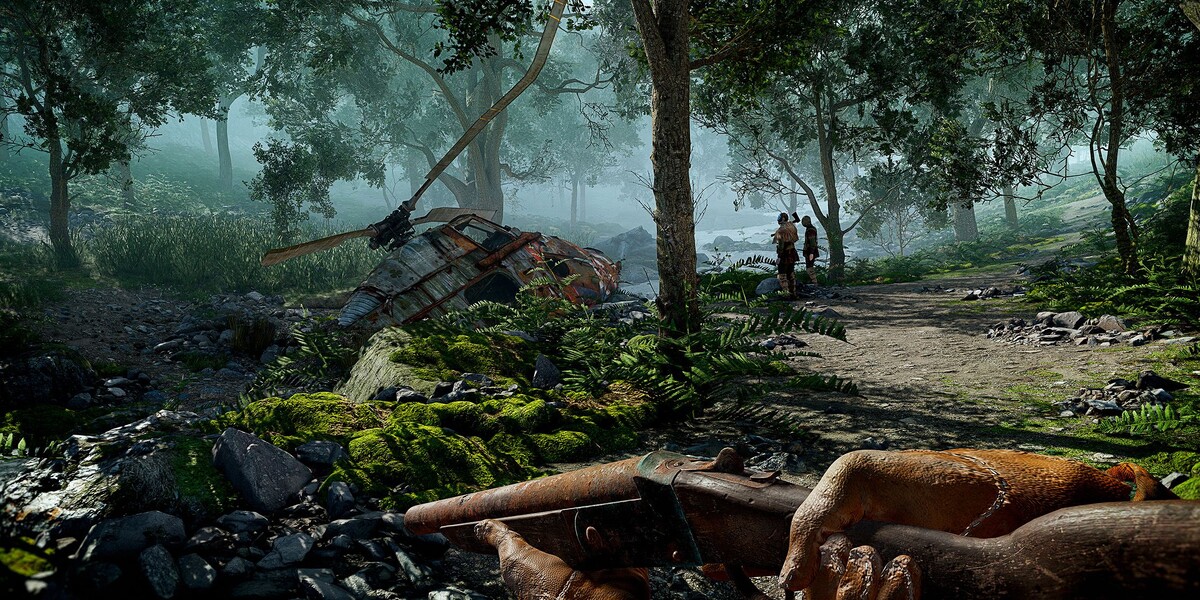 В отличии от пыльных пустошей Fallout - в Atomfall природа зеленая и нетронутая