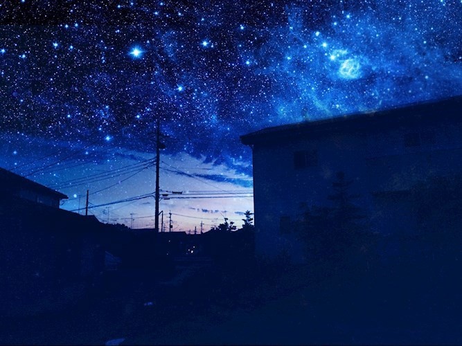 Ночь в городе.