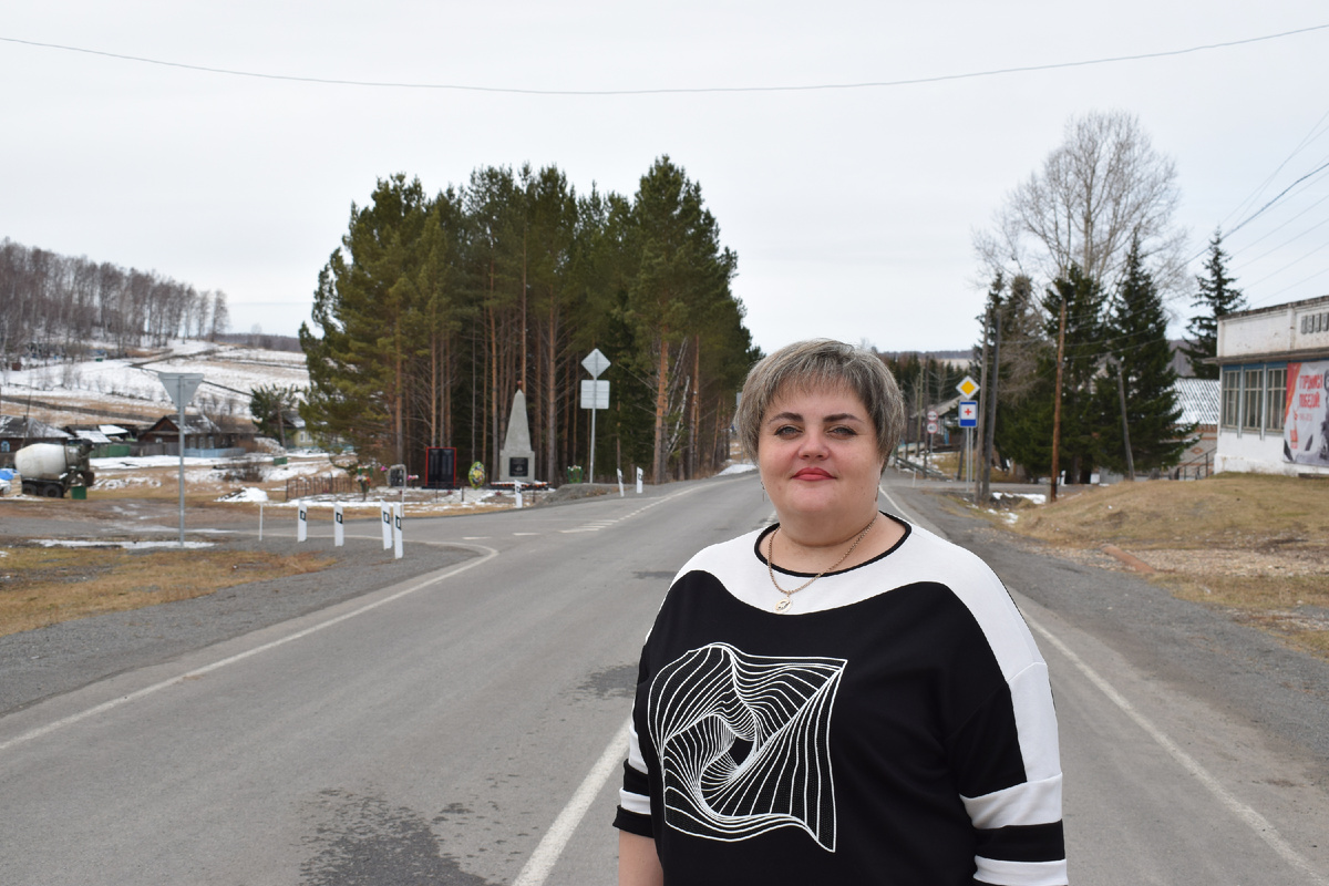 Глава Нагорновского сельсовета Елена Николаева.