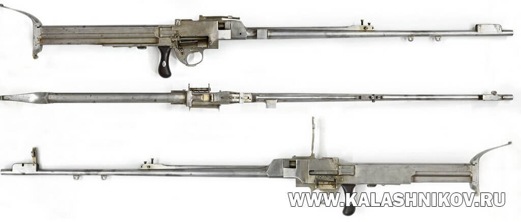 3-лин пулемёт Одколека. Вид с основных проекций. ВИМАИВиВС