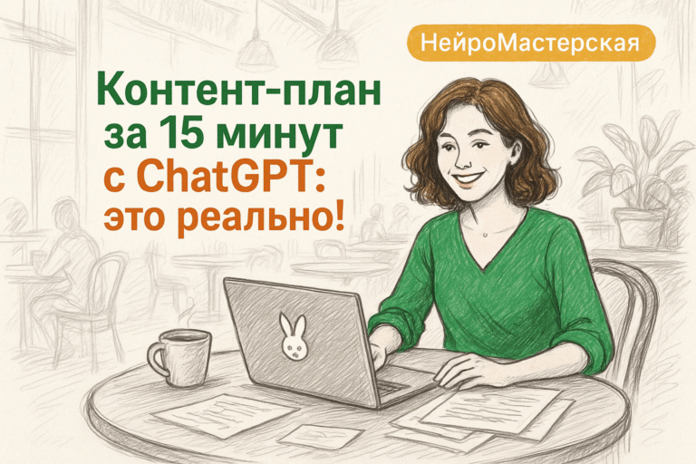    Контент-план за 15 минут с ChatGPT: это реально! Оксана Солдатова