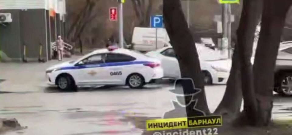    Погоня в Барнауле. Источник: "Инцидент Барнаул"