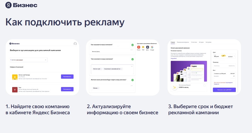 Лёгкий старт рекламы на Яндекс Бизнес