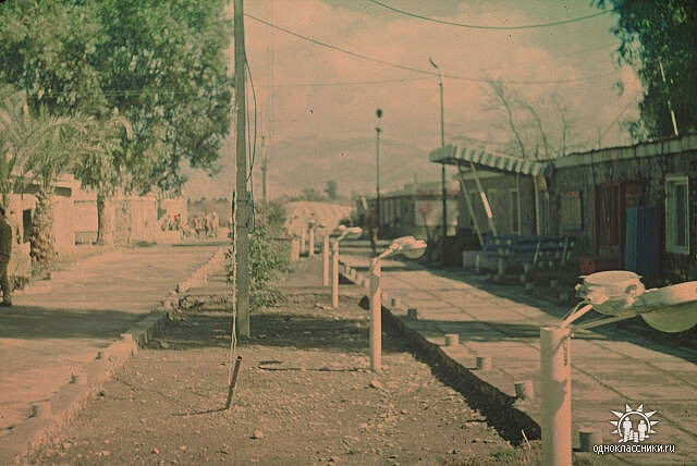 Территория батальона.