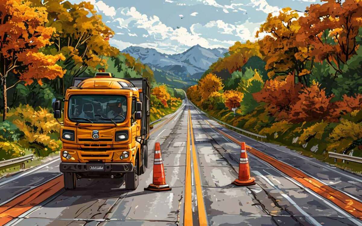    Федеральное дорожное агентство объявило конкурсы на содержание участков трассы М-2 «Крым» в Белгородской области Иллюстрация: нейросеть «Шедеврум»