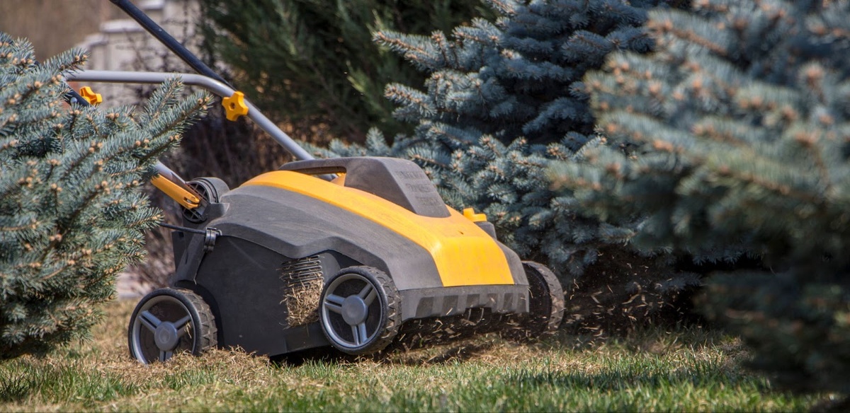 После зимы на участке трава может вырасти неравномерно – в таком случае при планировании покоса оценивают бóльшую часть площади газона