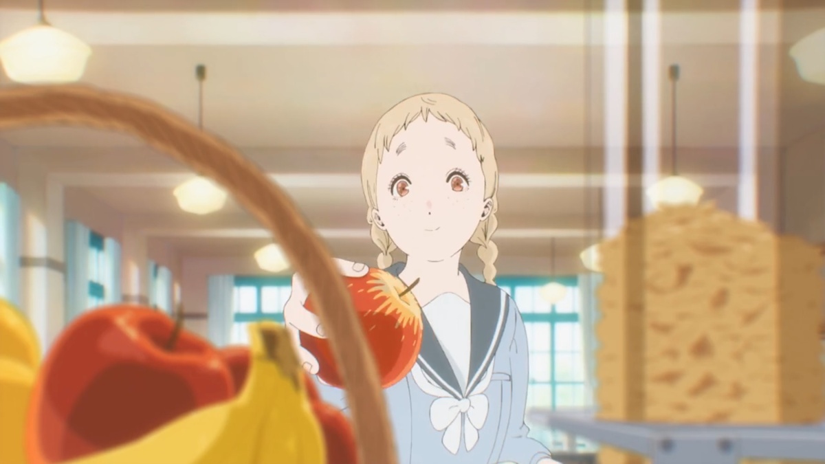 Перед учёбой все, кто проживал в школьном пансионе питались в столовой.