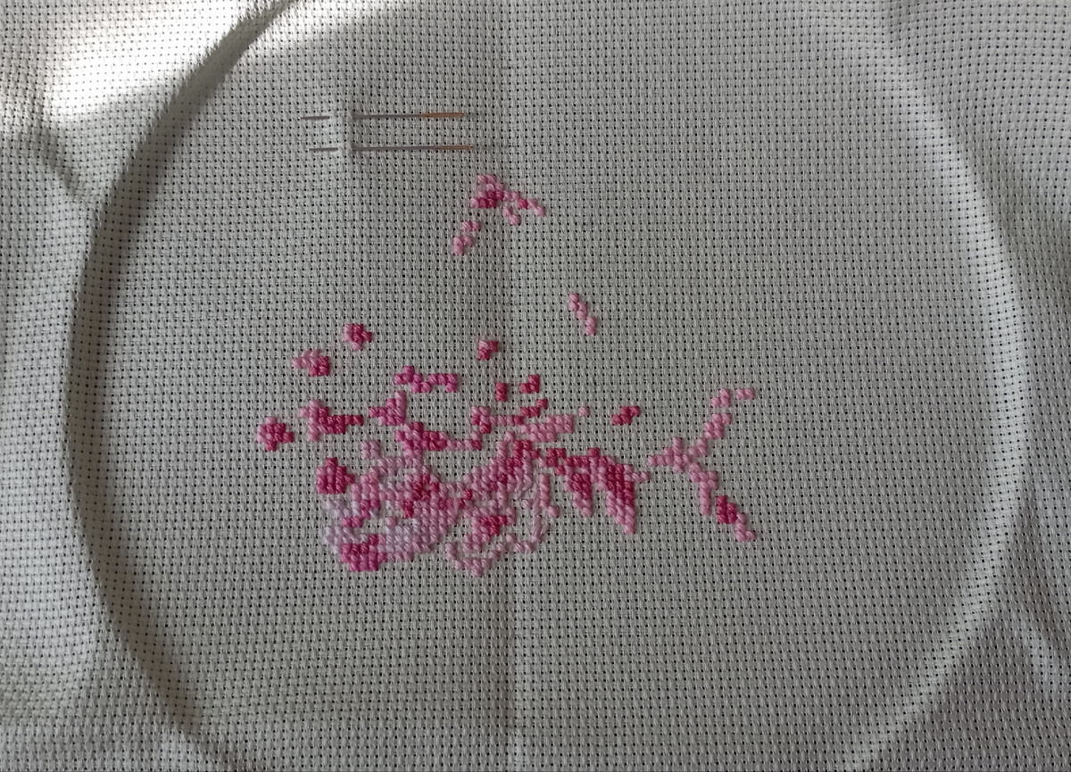 22.04.2025...канва салатовая,а тут на камеру она белая🤭