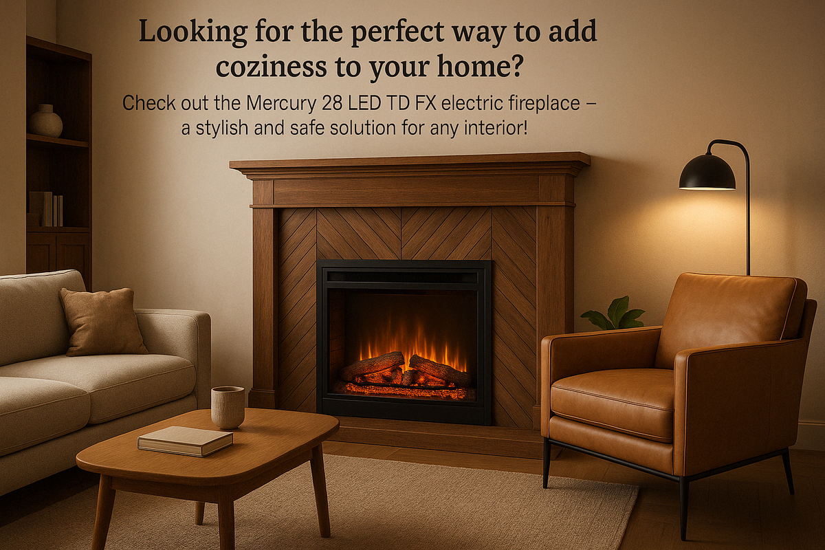    Электрокамин Mercury 28 LED TD FX: как создать уют и стиль в вашем доме с помощью этого уникального решения Kamin
