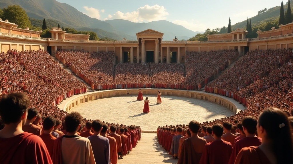 Публичные гладиаторские бои 