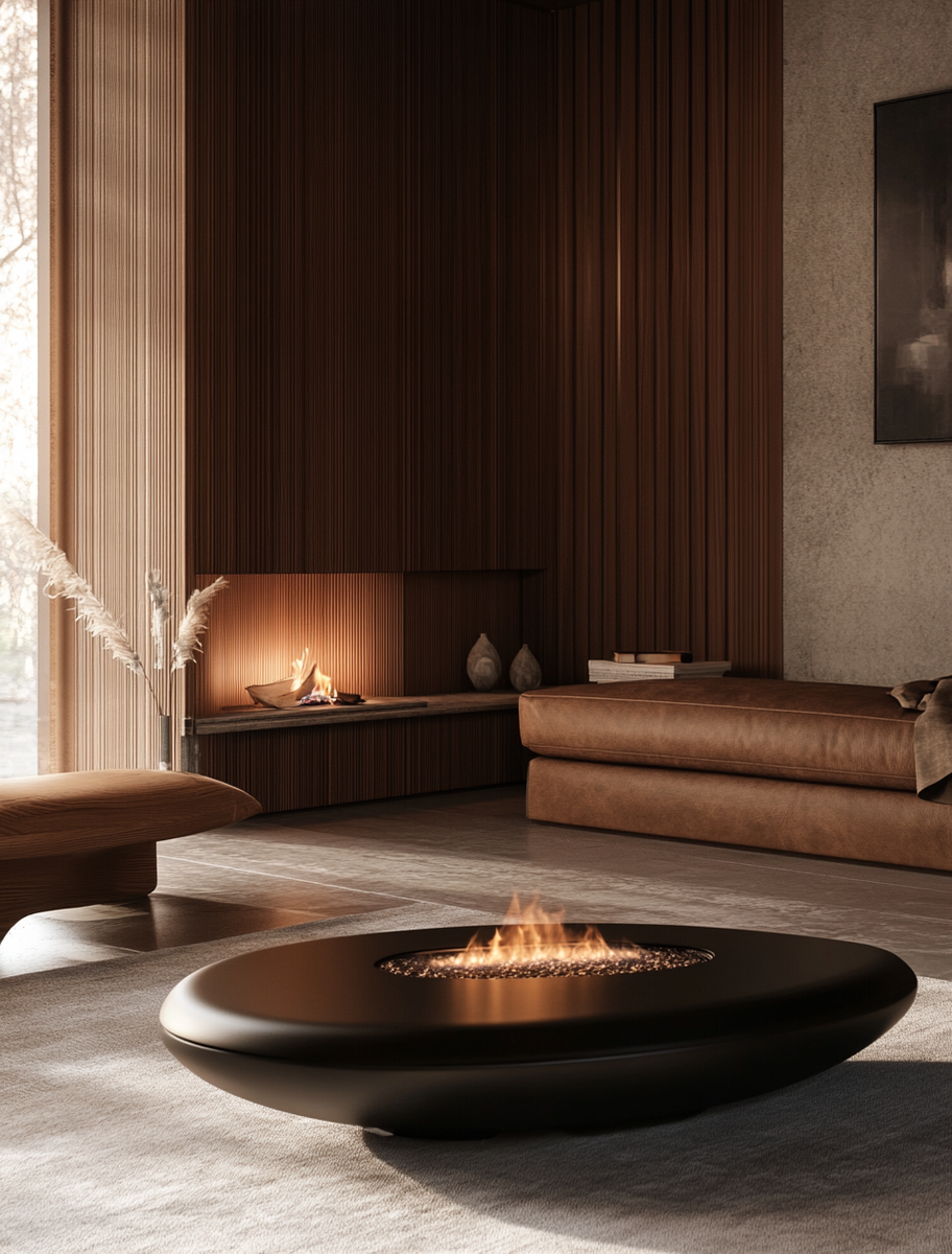    Огонь, уют и технологии: как автоматический биокамин Airtone Cloud преобразит ваш дом и жизнь Kamin