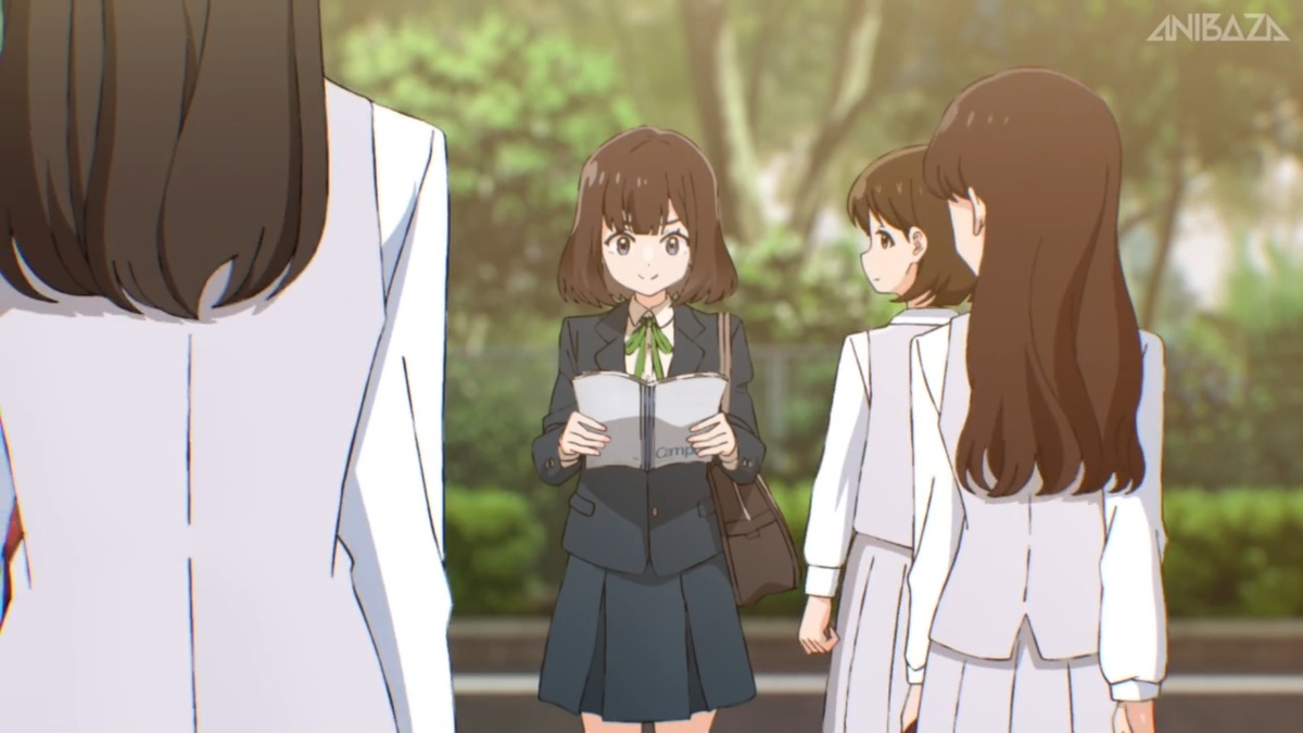 Девушки удивлялись, что делает здесь ученица другой школы. Адзума открыла тетрадь. Подготовка была кардинальной. Она даже знала сколько человек учится здесь...