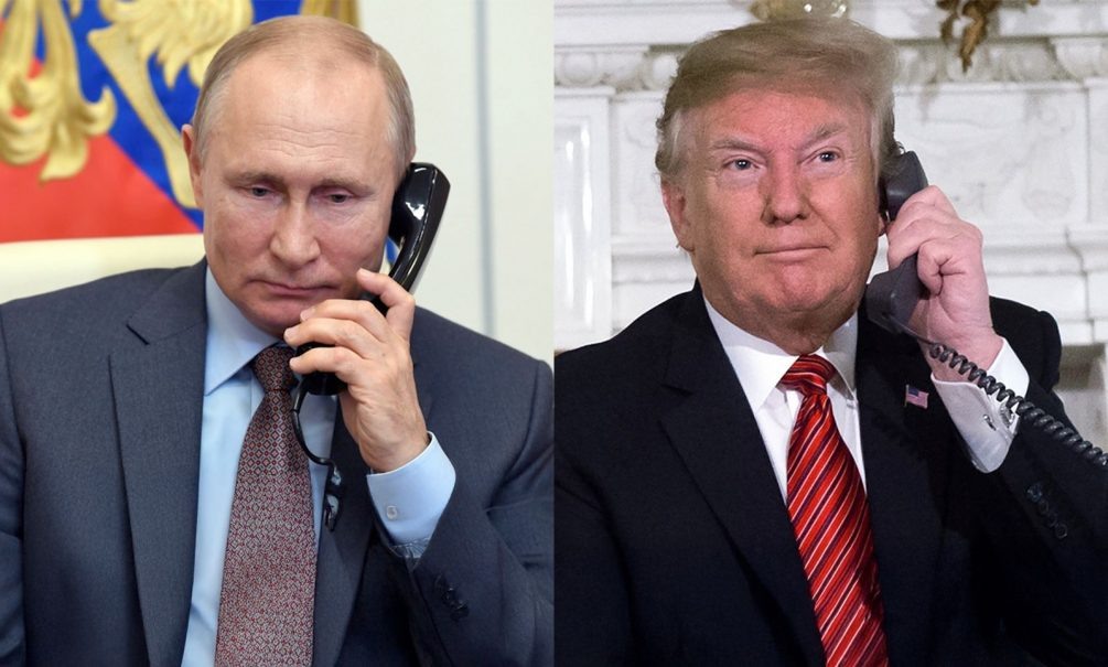    Владимир Путин и Дональд Трамп