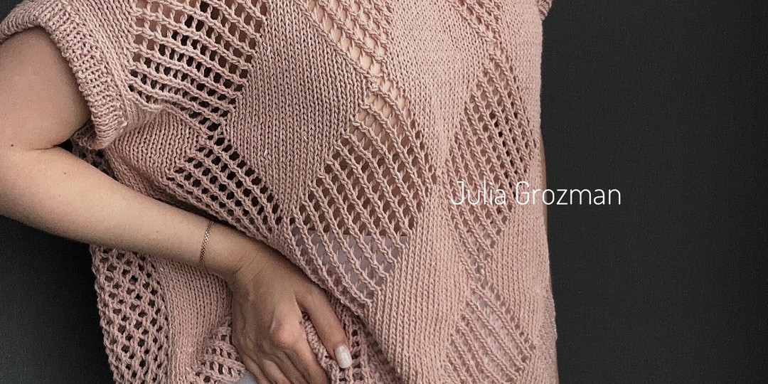 Летние топы из хлопка. 6 описаний по вязанию.