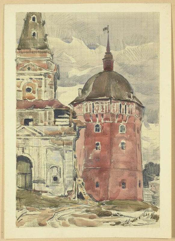 Художник Михаил Маторин, Загорск, год неизвестен