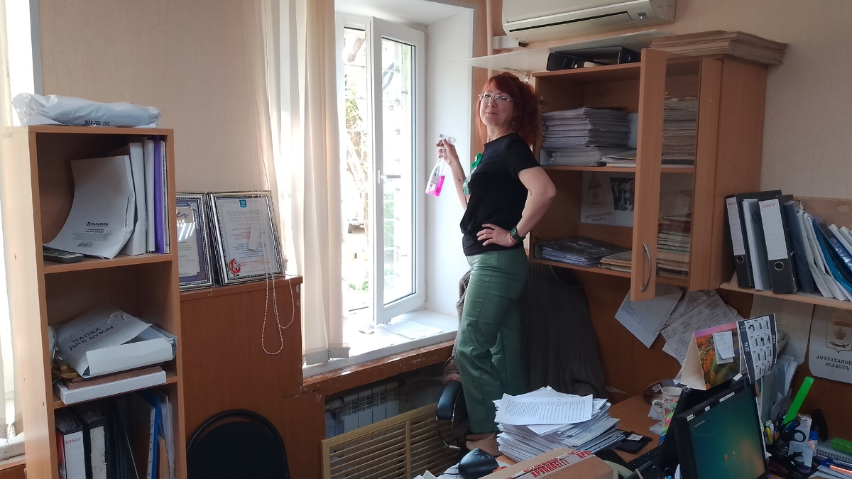 Всероссийской недели субботников «Мы за чистоту» Волгоспас