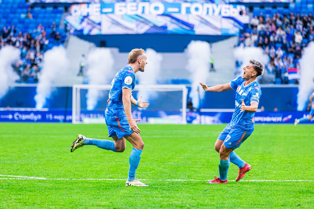     «Зенит» против «Краснодара». Фото: ФК «Зенит»