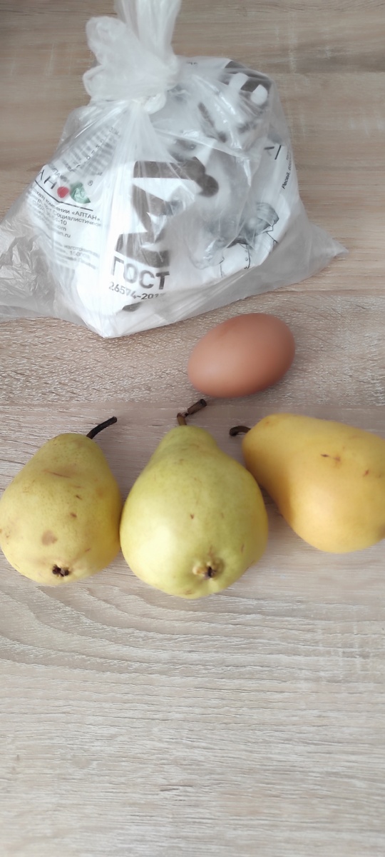 Продукты для кексов. 