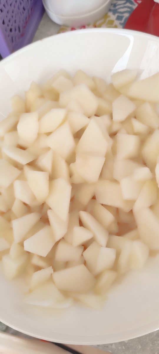 Порезанные груши