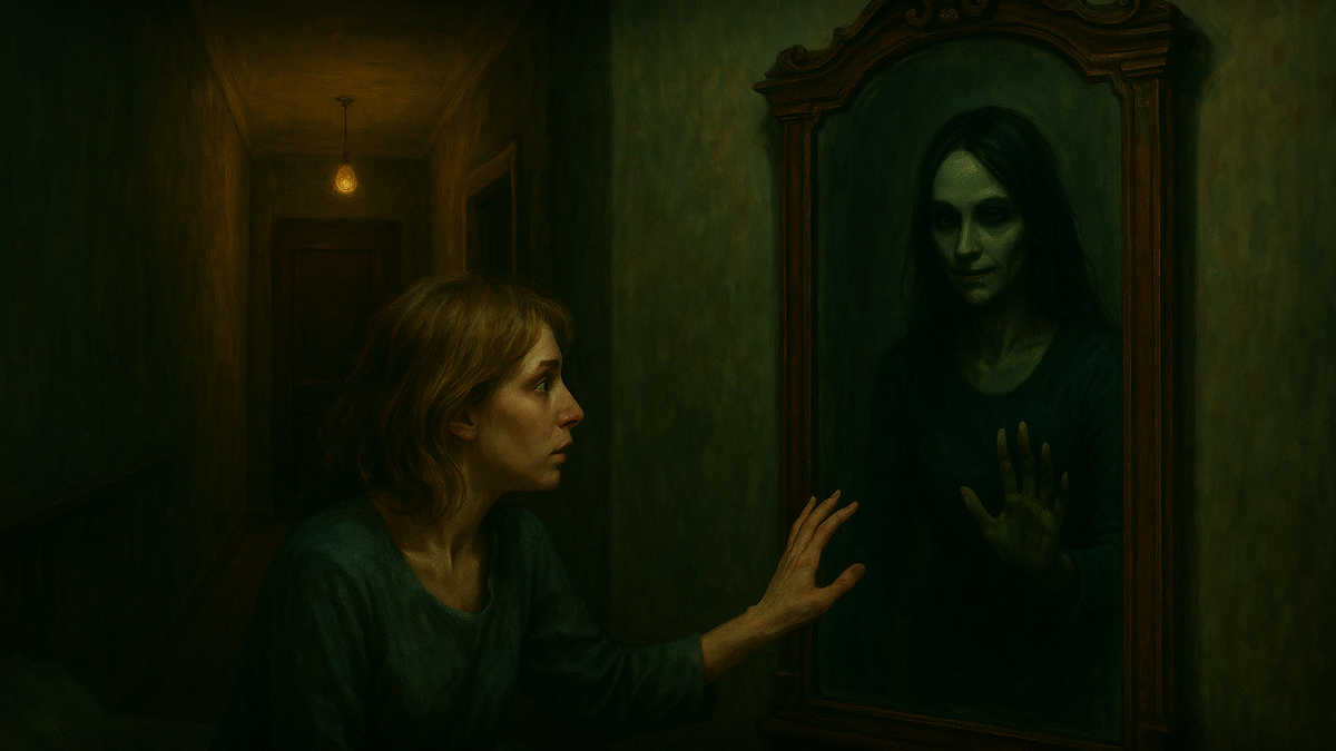 Лена видит чужие отображения в зеркалах