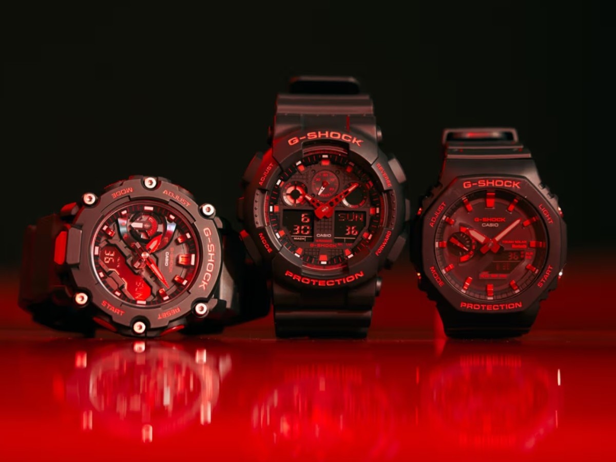    Пять новых моделей часов Casio G-Shock в ярком дизайне показали до премьеры