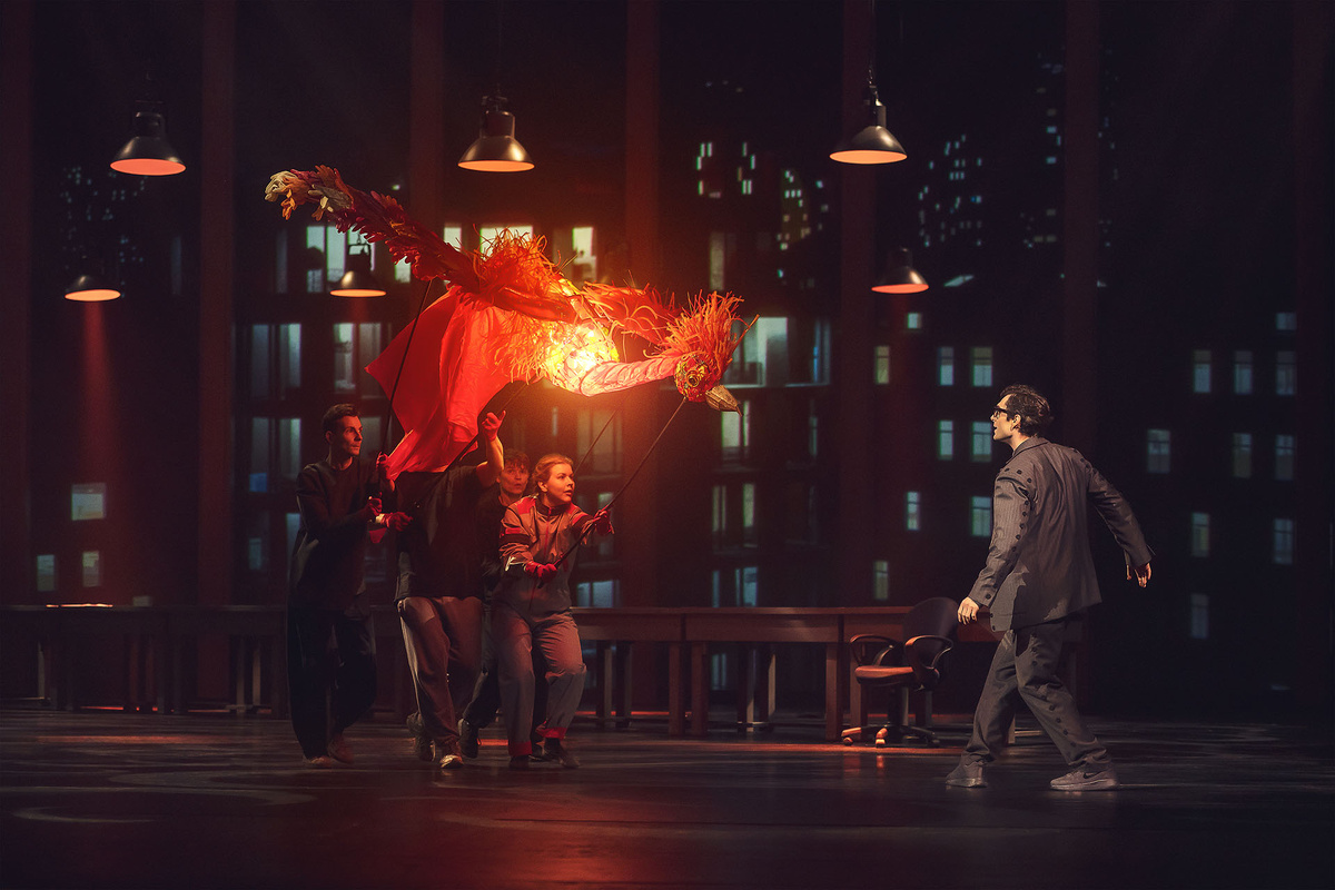    Сцена из балета «Жар-птица»