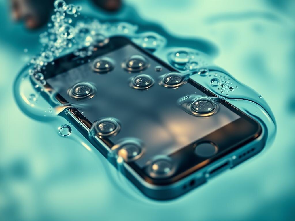 Телефон упал в воду что делать