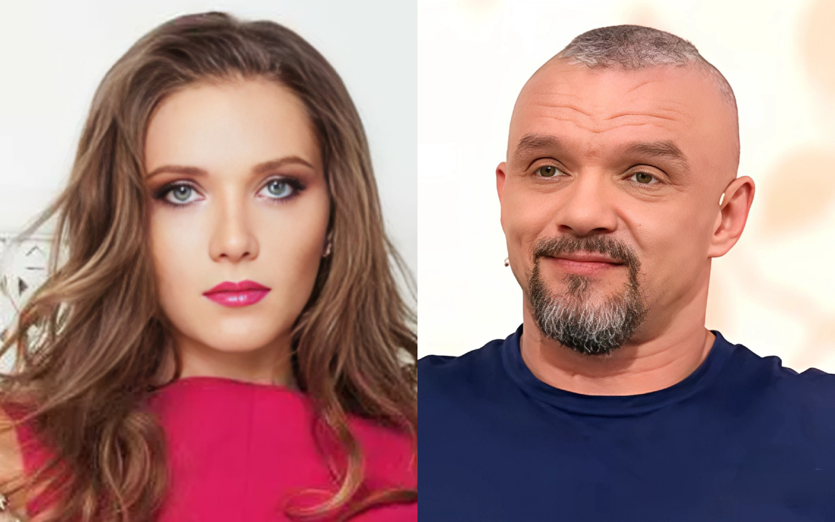 на фото Анастасия Веденская и Владимир Епифанцев 