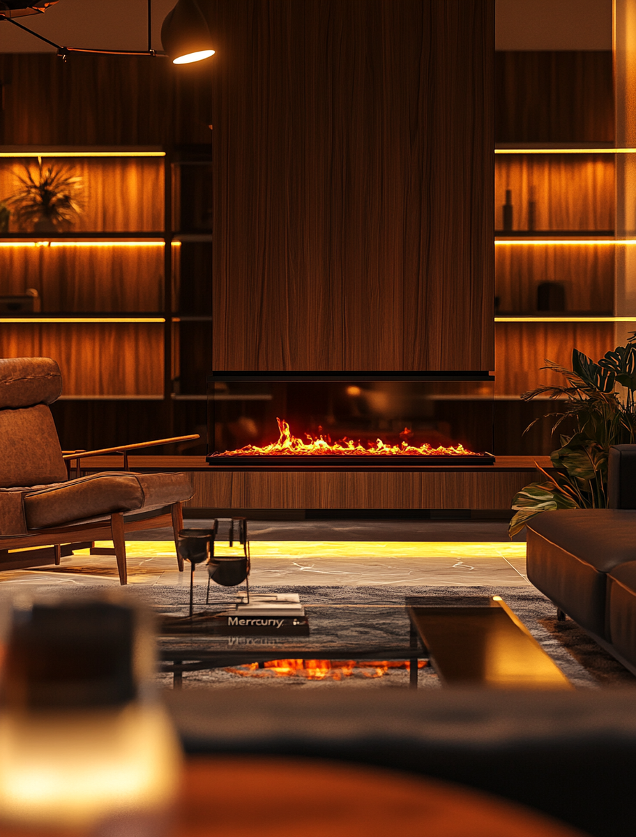    Электрокамины 3D Volcano от «Меркурий»: создайте уют и стиль в доме с идеальным теплом и атмосферой Kamin