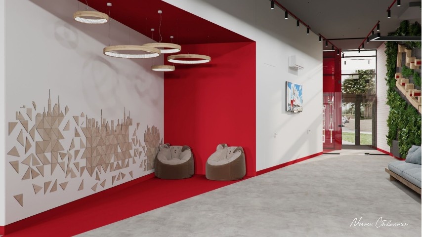 Детская зона с магнитной доской