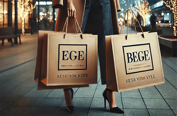 Штамп с логотипом для упаковки