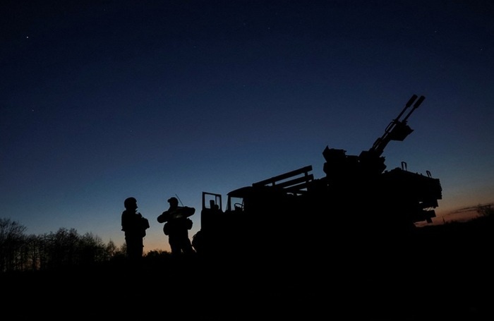    Военнослужащие противодроновой бригады ВСУ.REUTERS/Anatolii Stepanov