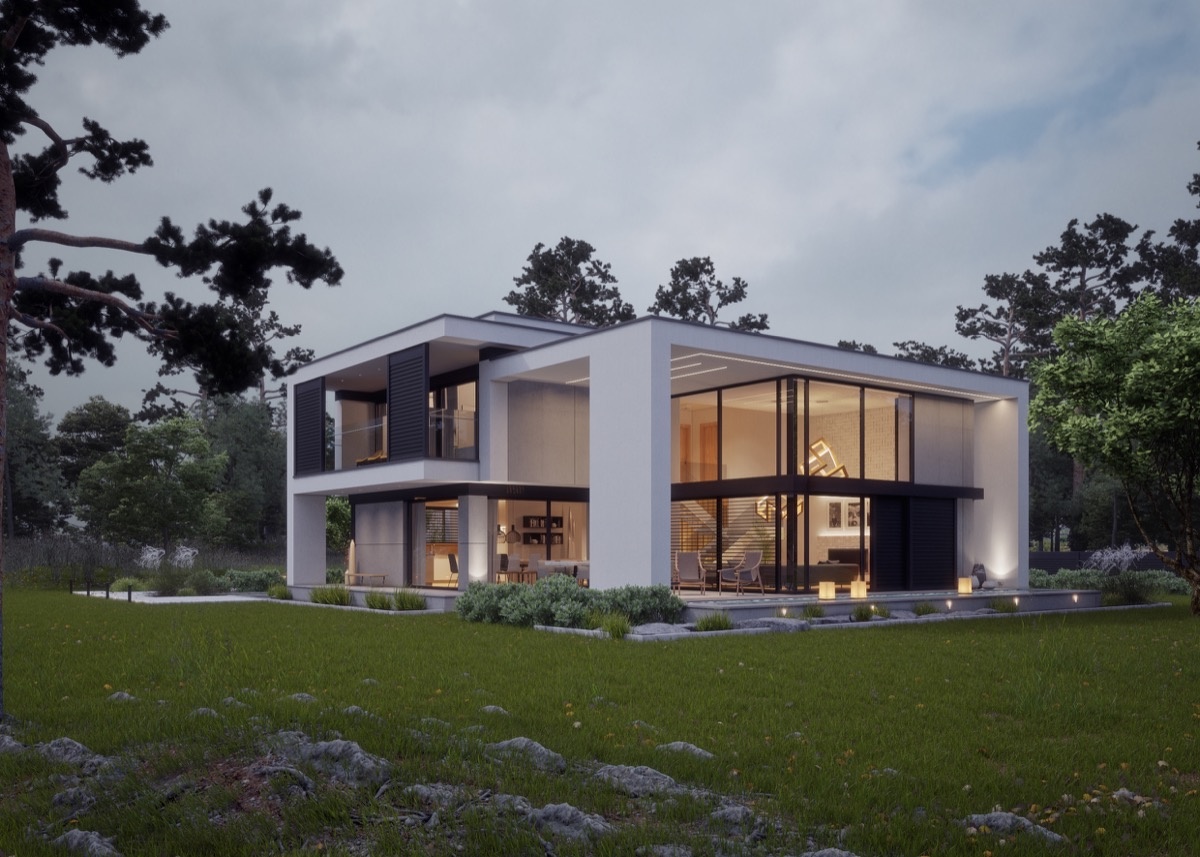 Разбираем самые свежие тренды и показываем, как построить дом мечты — быстро, эффективно и надолго. Этот дом к примеру постороен из газобетона. Он просто шикарен.