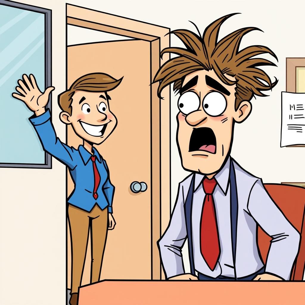 - ... and in three months time you're going to have a higher salary.
- Thanks, but, you know, I'll come in three months then.