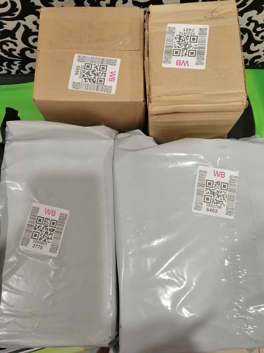 Получили гостинцы на вб