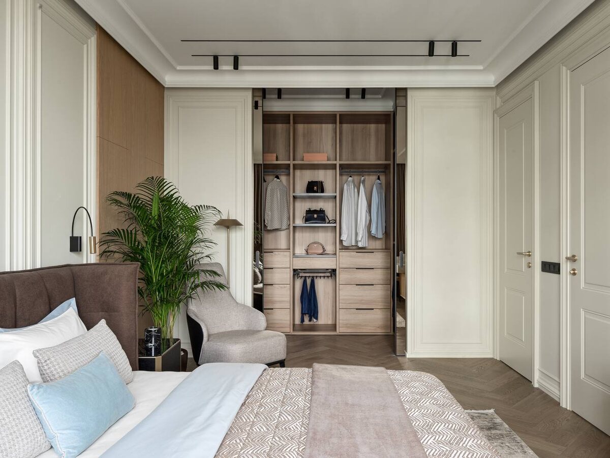 Раздвижные перегородки и двери UNION в реализованном проекте дизайнера Чапило Натальи